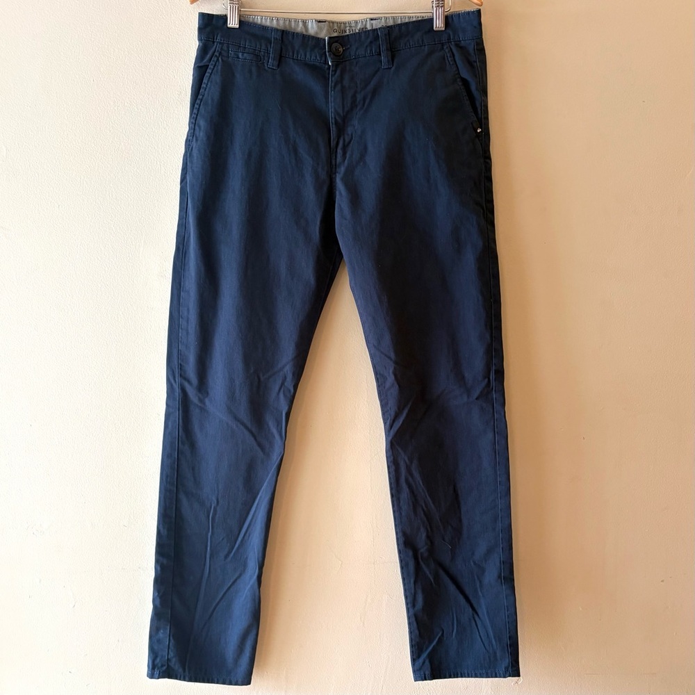 Quick Silver Navy Blue Pants, straight leg, men’s size 32,